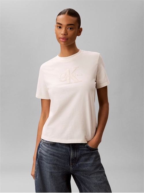 ss baby terry hero monologo tee CALVIN KLEIN JEANS | LV047G829GYAS